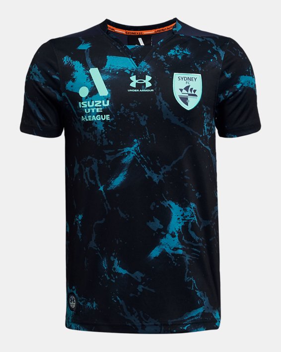 Boys' UA SYD Replica Jersey in Blue image number 0